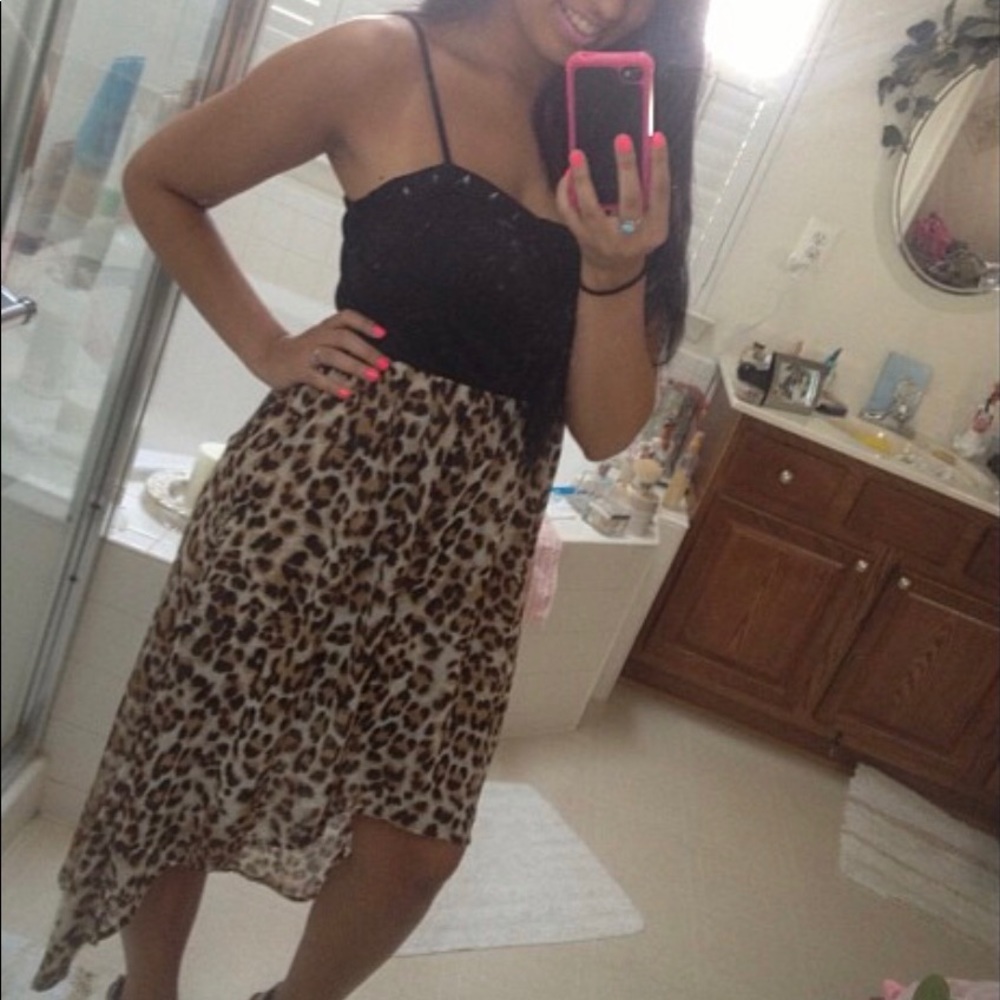 Hi Lo Leopard Dress🖤